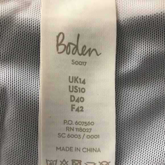 Boden Santorini One Piece Black & Ivory - Picture 3 of 3